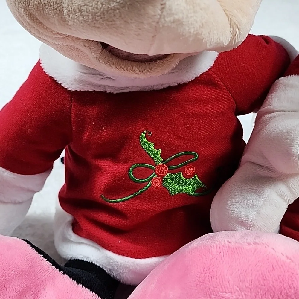 Vintage Holiday Disney Mickey & Minnie Mouse Christmas Dan Dee Collector…
